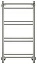 Полотенцесушитель водяной Стилье Версия-Н1 800х400 (Полка+1+2+2+2) П 16