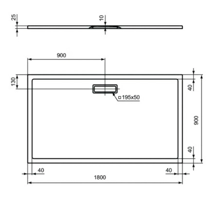 Поддон душевой Ideal Standard Ultra Flat New T4487V1 180 x 90 см ультратонкий, прямоугольный, белый матовый Поддон душевой Ideal Standard Ultra Flat New T4487V1 180 x 90 см ультратонкий, прямоугольный, белый матовый