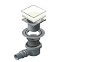 Точечный трап Pestan Confluo White Glass 1 Large 15x15 no flange, 13000183 Точечный трап Pestan Confluo White Glass 1 Large 15x15 no flange, 13000183