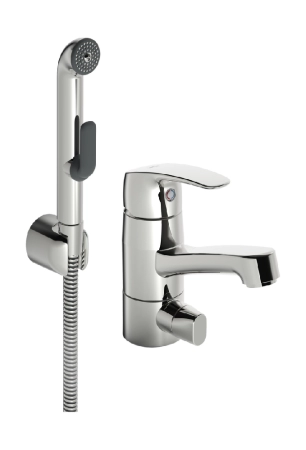 Смеситель для умывальника с клапаном Oras Safira, 1014 Смеситель для умывальника с клапаном Oras Safira, 1014