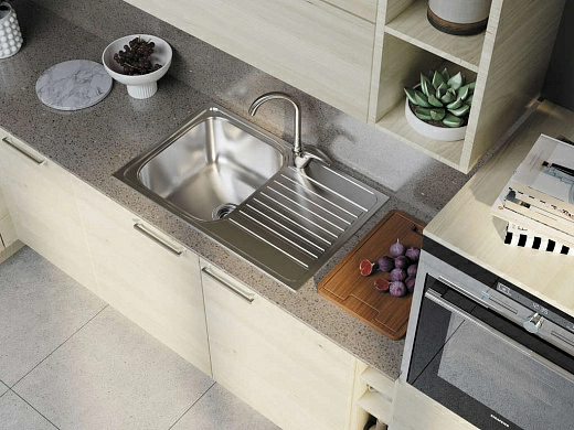 Смеситель для кухни Omoikiri Umi-BN нержавеющая сталь Смеситель для кухни Omoikiri Umi-BN нержавеющая сталь