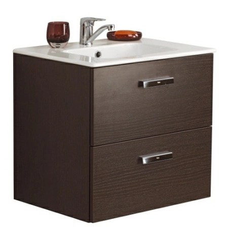 Тумба под раковину Roca Victoria Nord ZRU9000027, 58.5 x 45 x h56.5 см, цвет венге Тумба под раковину Roca Victoria Nord ZRU9000027, 58.5 x 45 x h56.5 см, цвет венге
