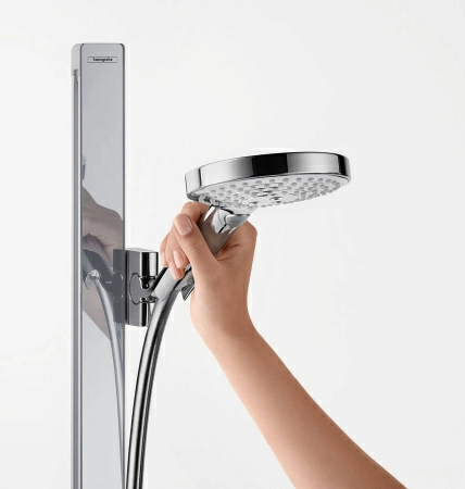Душевой гарнитур Hansgrohe Raindance Select S 27646400, белый/хром Душевой гарнитур Hansgrohe Raindance Select S 27646400, белый/хром