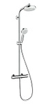 Душевая стойка Hansgrohe Crometta 160 1 Jet 27264400 с термостатом