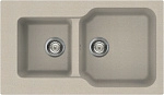 Мойка кухонная Omoikiri Maru 86-2-SA 4993286 бежевая Мойка кухонная Omoikiri Maru 86-2-SA 4993286 бежевая