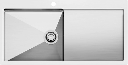 Мойка AquaSanita Steel LUNA 101 M-L Мойка AquaSanita Steel LUNA 101 M-L