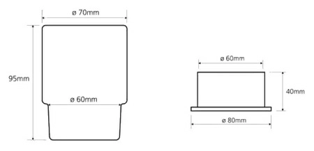 Стакан Bemeta Omega 138110061