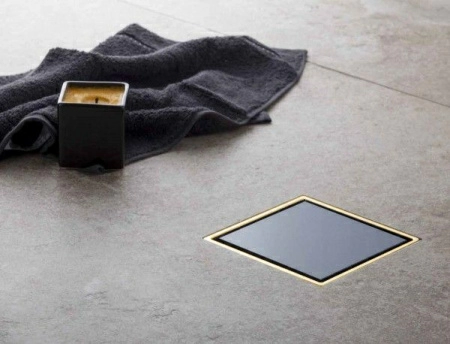 Точечный трап Pestan Confluo Standard Dry 2 Ceramic Gold, 13000124 Точечный трап Pestan Confluo Standard Dry 2 Ceramic Gold, 13000124