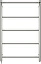 Полотенцесушитель электрический Стилье Формат-30, 800х500, с полкой, левое подключение