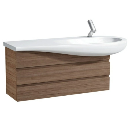 Шкафчик под умывальник Laufen Alessi One 424500 100x32x49, 2 ящика, белый Шкафчик под умывальник Laufen Alessi One 424500 100x32x49, 2 ящика, белый