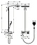 Душевая стойка Hansgrohe Raindance Select E 300 3jet 27127400 Showerpipe