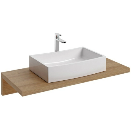 Столешница под раковину Ravak L 800 80x55x5, темный орех, X000000836