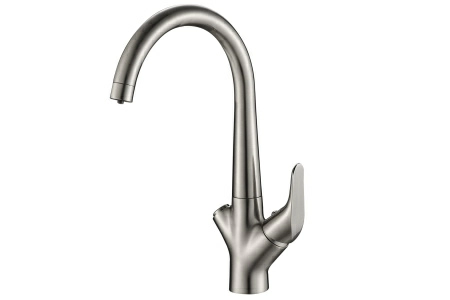 Смеситель для кухни ZorG Steel Hammer SH 815 сатин