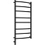 Полотенцесушитель электрический Сунержа Галант 3.0, 1000x500, МЭМ левый, чёрный матовый 31-5800-1050