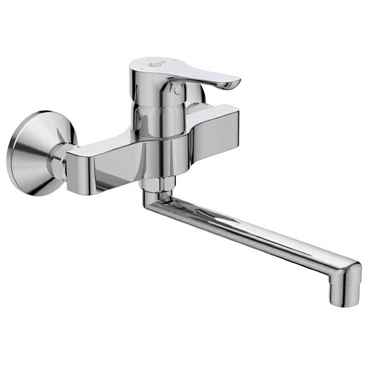 Смеситель Ideal Standard Alpha настенный для кухонной мойки, хром, BC661AA