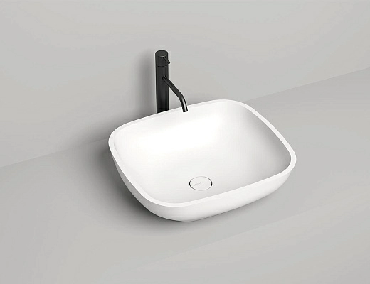 1102208M Раковина накладная Salini GLORIA 08 (S-Stone, матовый)