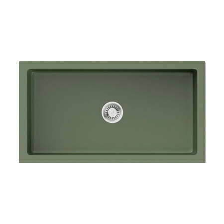 Кухонная мойка из керамики Omoikiri Mikura 83-OL Natceramic/olive Кухонная мойка из керамики Omoikiri Mikura 83-OL Natceramic/olive