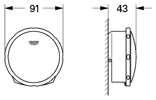 Слив-перелив Grohe Talentofill 28990000