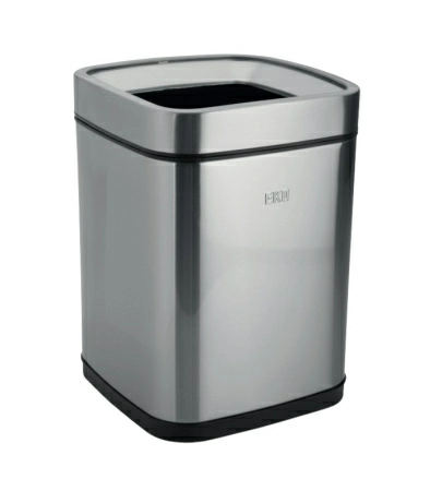 Ведро для мусора 9 л Bemeta Hotel 137115225 24 x 24 x 34 см, хром матовый