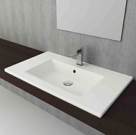 Раковина Bocchi Milano 1113-001-0126 белая Раковина Bocchi Milano 1113-001-0126 белая