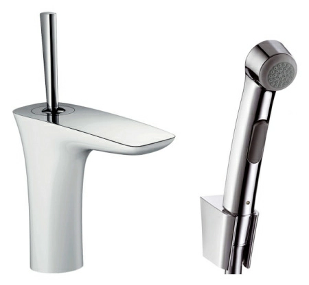 Смеситель Hansgrohe PuraVida 15275400 для раковины с гигиеническим душем