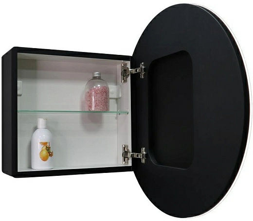 Шкаф с зеркалом Континент Torneo LED d60 черный
