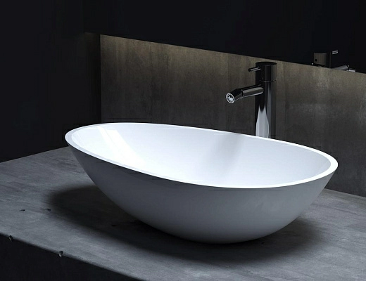 1101201SM Раковина накладная Salini PAOLA (S-Stone, матовый)