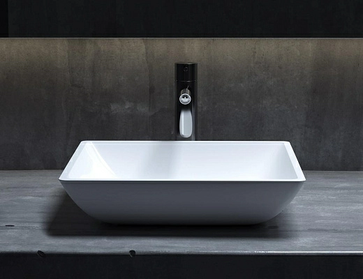 1101207SM Раковина накладная Salini CALLISTA 03 (S-Stone, матовый)