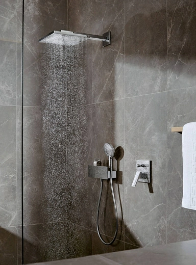 Верхний душ Hansgrohe Raindance E 300 1jet 26238700, белый матовый Верхний душ Hansgrohe Raindance E 300 1jet 26238700, белый матовый