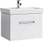 Тумба подвесной Aqwella Нео 70 под умывальник белая