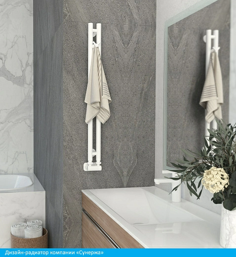 Полотенцесушитель водяной Сунержа Нюанс EU50+ 840х50