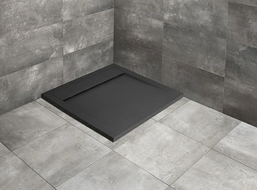 Душевой поддон Radaway Teos C 90x90 antracite
