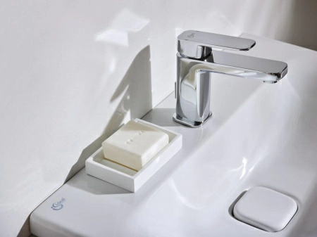 Смеситель Ideal Standard Tonic II A6326AA для раковины, с донным клапаном Смеситель Ideal Standard Tonic II A6326AA для раковины, с донным клапаном