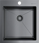 Мойка кухонная Omoikiri Akisame 46-GM 4973095 вороненая сталь Мойка кухонная Omoikiri Akisame 46-GM 4973095 вороненая сталь