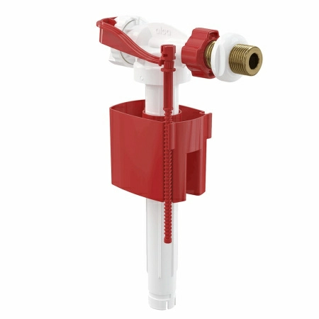 Впускной механизм с боковой подводкой и металлической резьбой для керамических