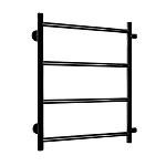 Полотенцесушитель водяной Fincopper FCEB 630х500 черный RAL 9005