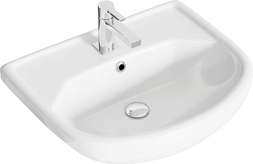 Тумба Aqwella Барселона 55 под умывальник белая