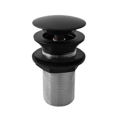 Донный клапан RAV-SLEZAK MD0798CMAT черный/матовый Донный клапан RAV-SLEZAK MD0798CMAT черный/матовый