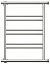Полотенцесушитель водяной Стилье Минор 0601 600х500 (2+2+2) П