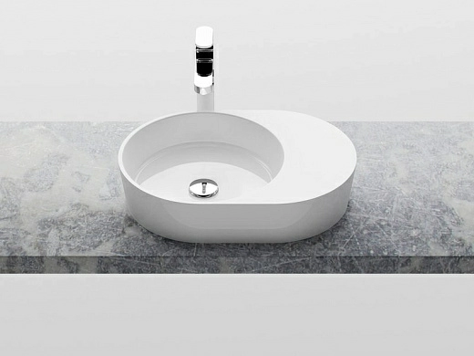 Умывальник накладной Ravak  MOON 2S 56 x 40 см, без перелива