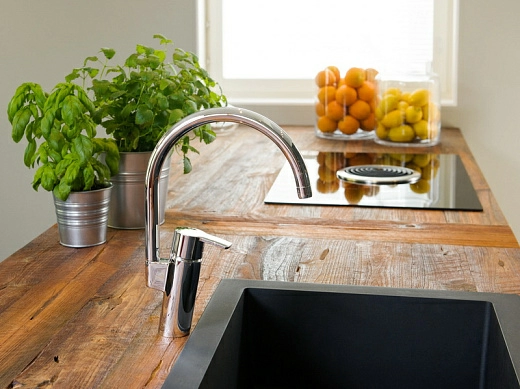 Смеситель для кухни с клапаном Oras Cubista, 2839F