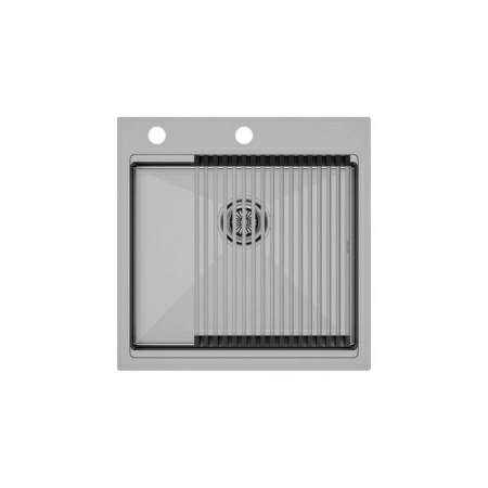 Кухонная мойка PAULMARK KRONER-PRO PM705151-BS Кухонная мойка PAULMARK KRONER-PRO PM705151-BS