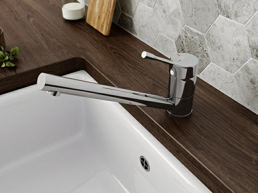 Смеситель Ideal Standard Ceralook для кухонной мойки, хром глянцевый, BC292AA