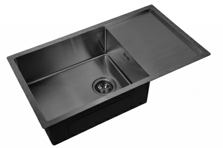 Мойка ZORG PVD 7844 GRAFIT 3мм