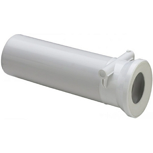 Отвод Viega 134969, DN100 прямой 400 мм, белый