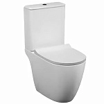 Унитаз Vitra Sento Rimex 9830B003-7204 Open-back с сиденьем Soft Close, безободковый Унитаз Vitra Sento Rimex 9830B003-7204 Open-back с сиденьем Soft Close, безободковый