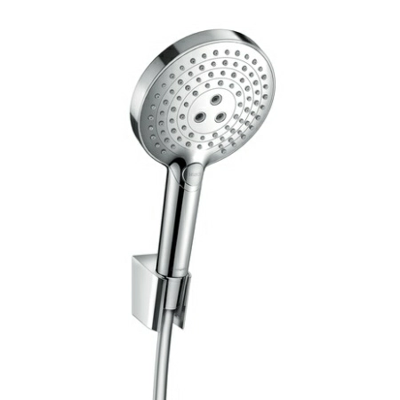 Душевой гарнитур Hansgrohe Raindance Select S 120 U'Comfort 26320400, цвет белый/хром Душевой гарнитур Hansgrohe Raindance Select S 120 U'Comfort 26320400, цвет белый/хром