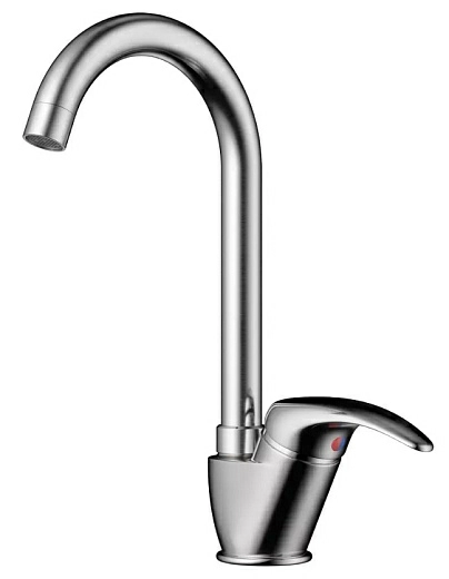 Смеситель для кухни Omoikiri Umi-BN нержавеющая сталь Смеситель для кухни Omoikiri Umi-BN нержавеющая сталь