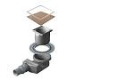 Точечный трап Pestan Confluo Ceramic 4 Small 10x10 with flange, 13000332 Точечный трап Pestan Confluo Ceramic 4 Small 10x10 with flange, 13000332