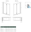 Шторка на ванну Radaway Nes PND I 130R (прозрачное) Шторка на ванну Radaway Nes PND I 130R (прозрачное)
